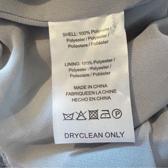 SAU LEE Opal Silver Gray Sequin Gown Bustier Sweetheart Dress US 0 NWT - Picture 7 of 7